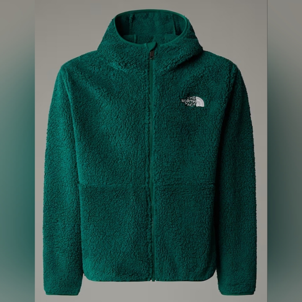 The North Face Teal Fleece Hoodie